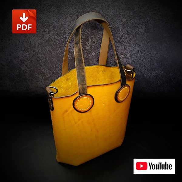 Tote Bag Leather Pattern