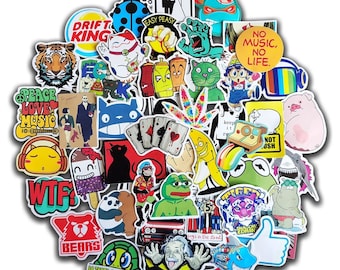 Cool Random Classic Stickers 50 piece