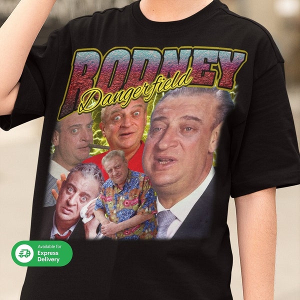 Rodney Dangerfield Homage Unisex Tshirt Gift Idea, Homage Sweatshirt Gift, Retro 90s Sweater, Merch Tshirt - Express Shipping Available