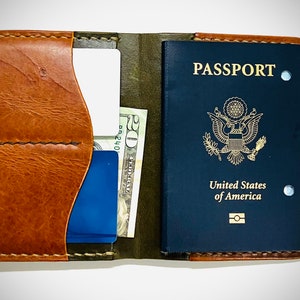 Small Anti Skimming Passport Case