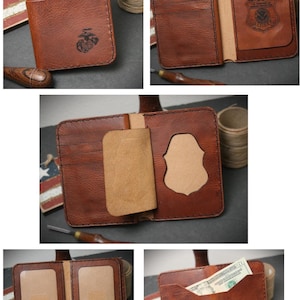 Porte-badge personnalisé avec porte-cartes d'identité fédéraux.