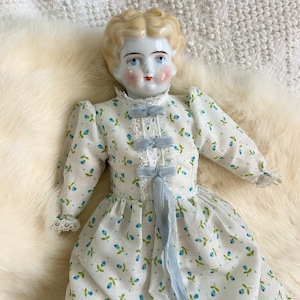 China Doll Antique Blonde Head - Etsy