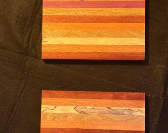 Small Exotic Wood Cutting Board