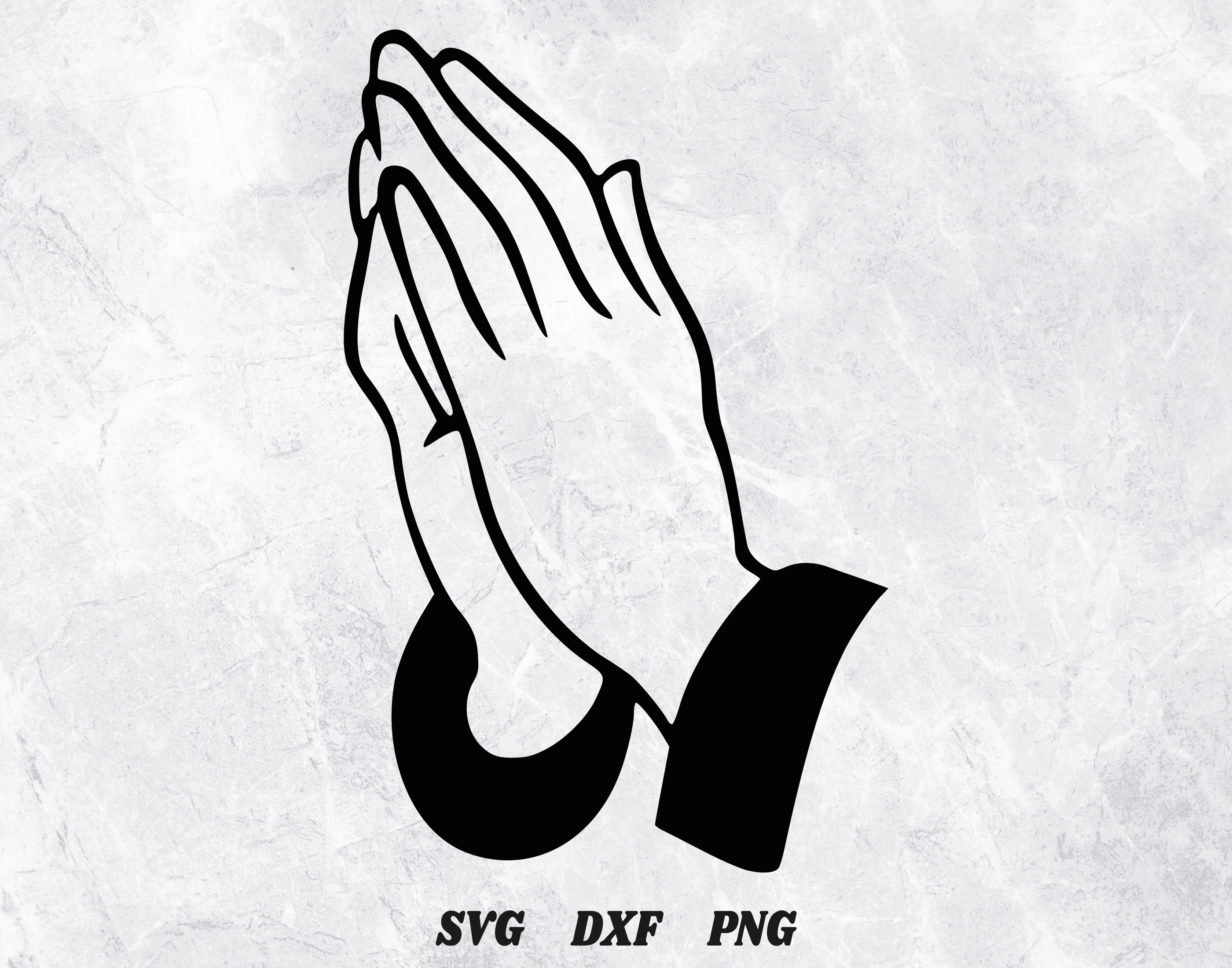 Betende Hände SVG Betende Hände DXF Betende Hände PNG - Etsy.de