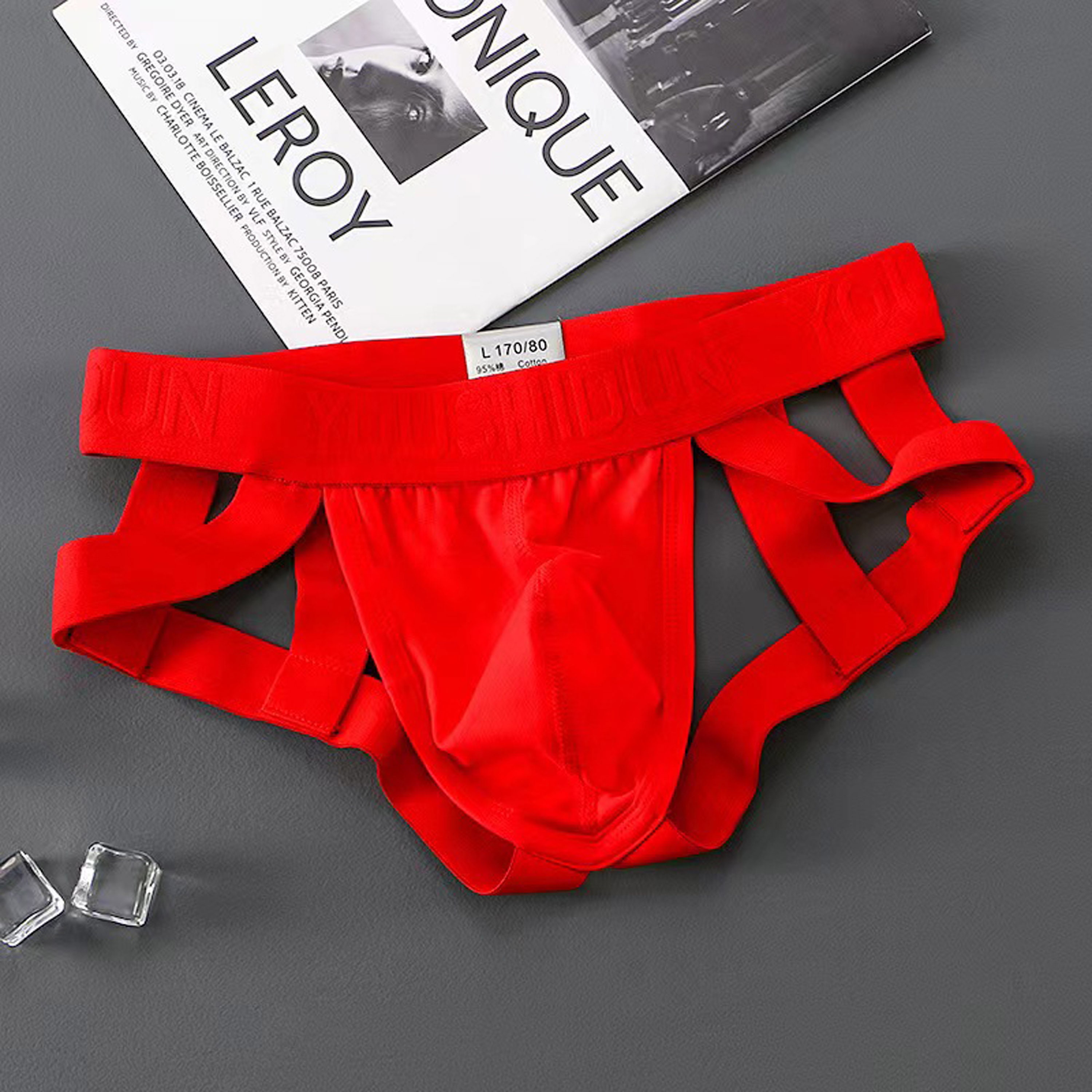 Men's Sexy Panties Match Color Ice Silk Sexy Low Waist - Etsy