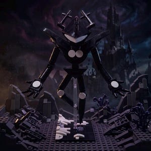 Caballero Rugiente - Set de Bloques de Construcción