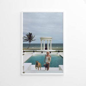 Schlanke Arons Czs Hunde Druckplakat, Vintage Druck, Fotografie Drucke, altes Geld Plakat, High Society Fotodruck, Museumsqualität