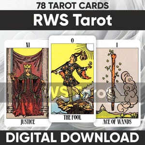 Printable deck: Rider Waite Smith Tarot