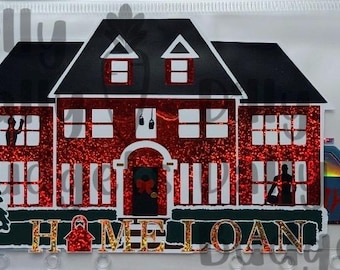 Home Loan a6 vinyl zipper wallet | cash stuffing | Savings challenges