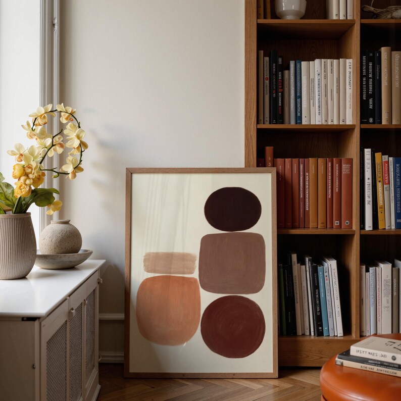 Vertical Frame Mockup, Minimalist Wall Art, A3 A4 A2 PSD Template (Digital Download) image 17
