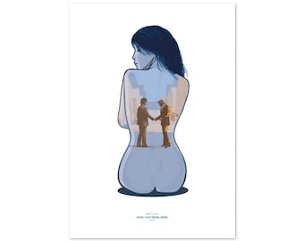Pink Floyd 'Backs' / WYWH 30th Anniversary Limited Edition art print 2025. Hand signed & numbered by Pink Floyd designer Finlay Cowan