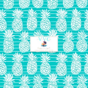 Preppy Ananas Digitales Papier, 1 tropische Muster zum ausdrucken, für Scrapbook Papier - zum sofortigen Download