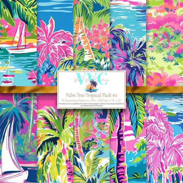 Tropical Scrapbook - Etsy