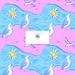 Preppy Sun and Surf, 1 Seamless Pattern With Seagulls, Ocean Waves ...