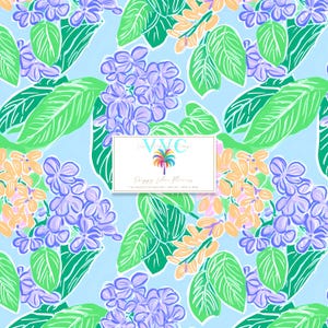 Preppy Lilac Flowers Digital Paper, 1 Seamless Pattern for Scrapbook, Instant Download, spring pattern, floral, purple floral, garden