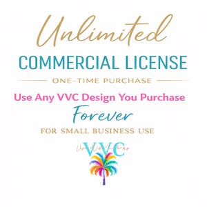 Licencia comercial de por vida para patrones y clip art, uso ilimitado, compra única
