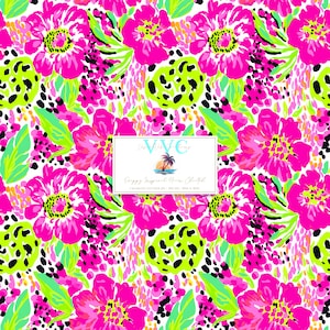 Preppy inspiriert Neon Gepard Digitales Papier, 1 nahtlose Muster für Printable Scrapbook - Instant Download, lebendige, Tier