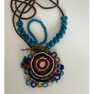 Antique bead necklace, old beads, antique necklace, antique jewelry