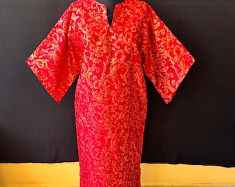 Vintage Ethnic Tribal Dress - Traditional Women's Style