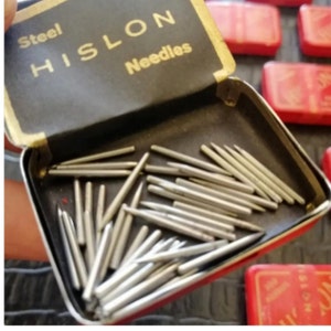 Gramophone needles, Gramophone record player needles