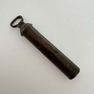 Ottoman Turkish antique bronze gunpowder measuring instrument