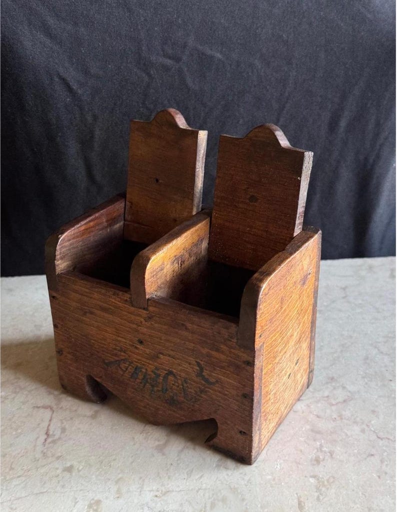 Ottoman Period Wooden Storage Box, Wooden Box, Antique Wooden Box