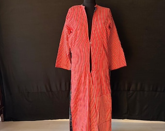Antieke Ottomaanse zijden kaftan – jaren 1900, Anatolisch traditioneel kostuum, historisch kledingstuk