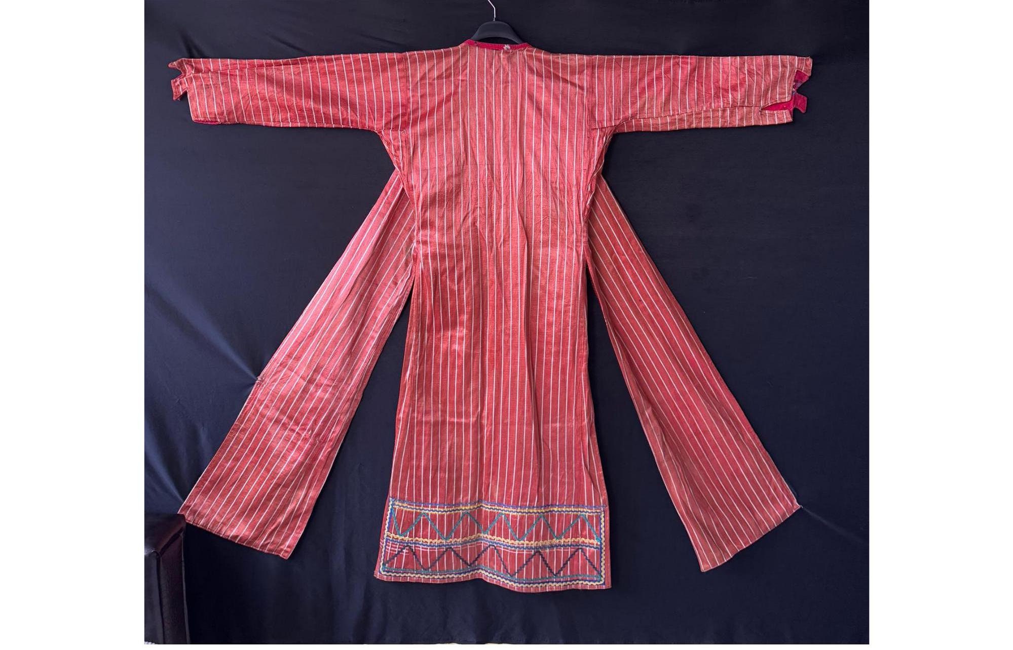 Antique Ottoman Kaftan, Antique Dress, Antique Local Clothing, Ottoman Overcoat, Antique Three Skirt/Dress/Caftan/Jacket, Antique Jacket