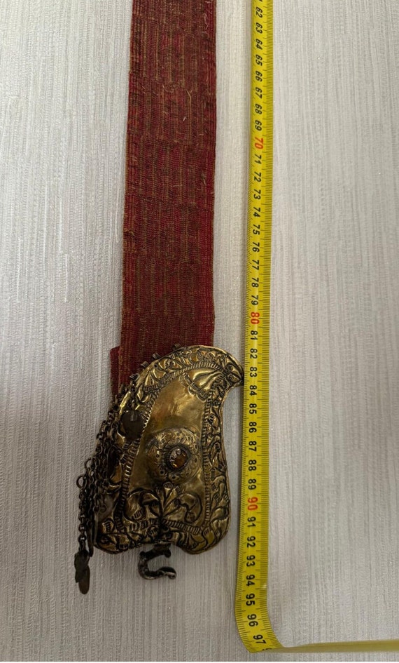Antique Ottoman Period Bridal Belt, Bindallı belt… - image 7