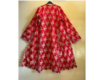 Antique Ottoman Silk Turkish Women&#39;s Costume, Anatolian Three Skirts, Antique Ottoman Kaftan, Antique Silk Kaftan
