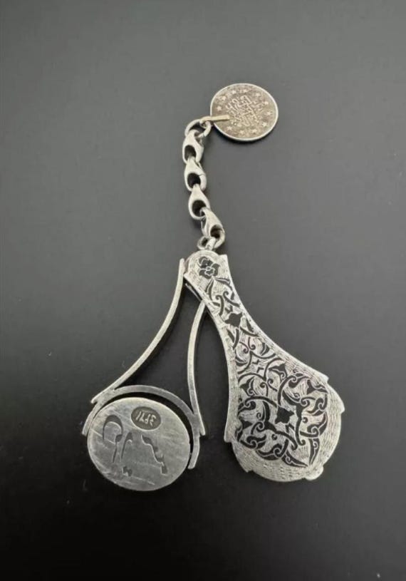 アンティーク スターリングシルバー ニエロ サヴァット シール