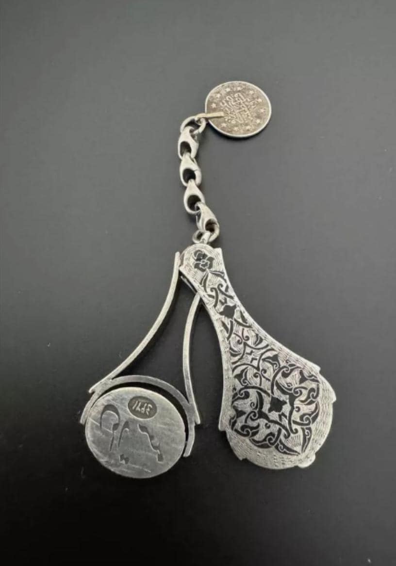 アンティーク スターリングシルバー ニエロ サヴァット シール