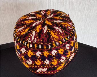 Colorful Silk Embroidered Hat from Turkey il_fullxfull.6443115651_nod0.jpg main image 4