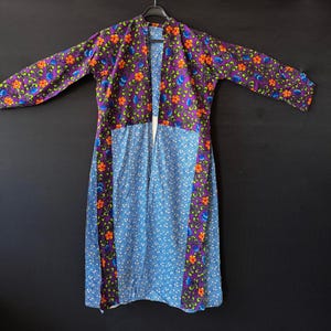 Ottoman Floral patterned Kaftan, Ottoman Kaftan,Vintage Anatolian Rustic Kaftan, Antique Kaftan, Floral Vintage Kaftan, Authentic Dress