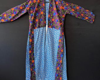 Ottomaanse kaftan met bloemenpatroon, Ottomaanse Anatolische jurk,