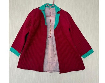 Antique Ottoman Caftan Jacket: Authentic Vintage Clothes (1900-1950)