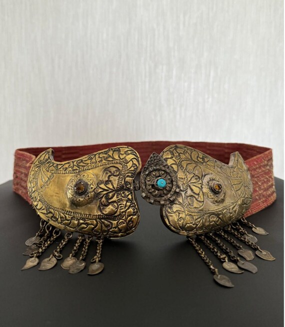 Antique Ottoman Period Bridal Belt, Bindallı belt… - image 10