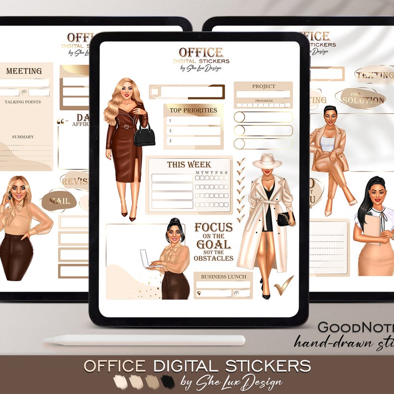 Office Work Stickers - Etsy