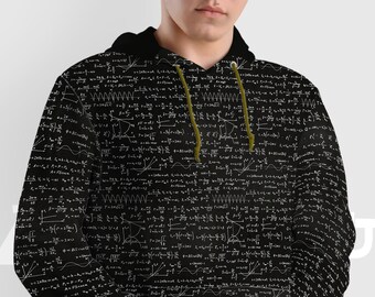 Schwarze Unisex-T-Shirts mit „Back to School“-Muster, Allover-Print-Sweatshirt „University College School Life“, Reißverschluss-Hoodie, Pullover-Kapuze S06