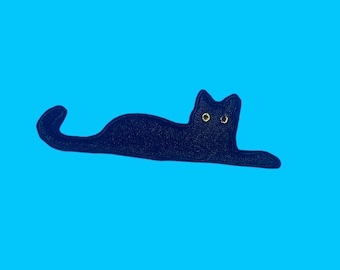 Black cat patch