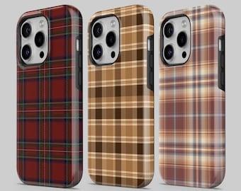 Funda para teléfono con patrón tejido de cuadrícula, resistente, compatible con iPhone 17 Pro Max, 16 Pro, 15, 14, 13, 12, 11 y Samsung S25, S24, A56, A16, Pixel 10, 9