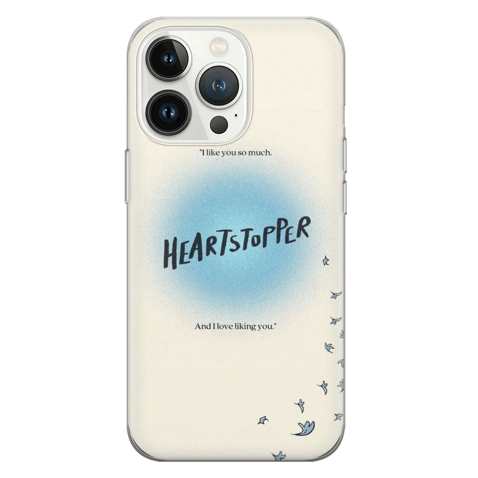 Heartstopper Phone Case Fun Cover Fit for iPhone 14 Pro, 13, 12, 11, XR