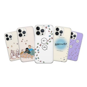 Heartstopper Phone Case Fun cover fit for iPhone 14 Pro, 13, 12, 11, XR, 8+, 7 & Samsung S23, S22, A53, A51, Huawei P20, P30 Lite