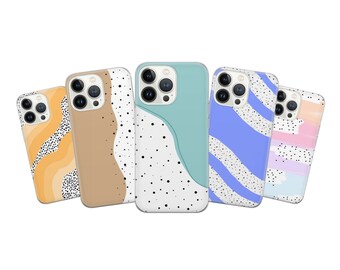 Polka Dots Phone Case Aesthetic cover fit for iPhone 17 Pro Max, 16 Pro, 15, 14, 13, 12, 11 & Samsung S25, S24, A56, A16, Pixel 10, 9
