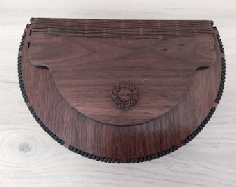 Wooden Clutch/Handbag, Wood Bag, Evening clutch, Modern, Ladies Bag, Gift for Anniversary, Available in Cherry, Steamed Beech and Light Oak.