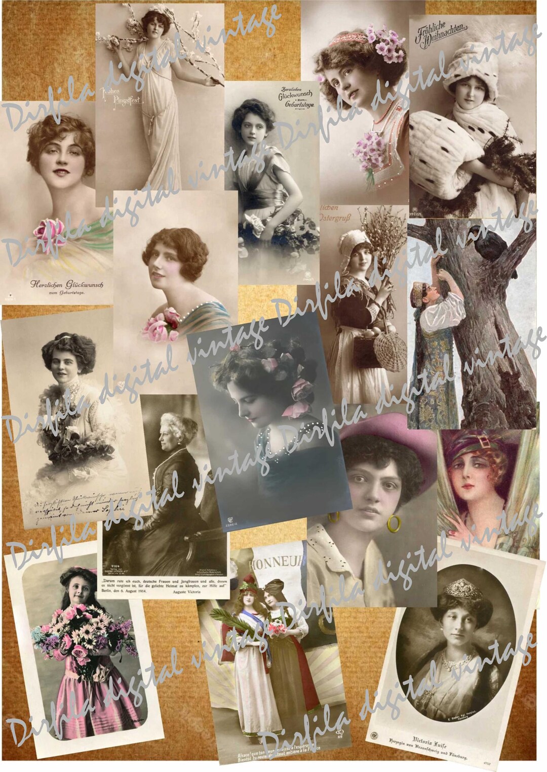 黄昏の美男 美女 ANTIQUE POSTCARD COLLECTION il_1080xN.6601854738_g3gm.jpg