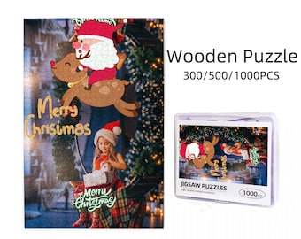 Custom Puzzle From Photo | Personalized Jigsaw Puzzles With Picture | Personalized Jigsaw Puzzle Christmas Gift | Custom Puzzle Gift For Mom