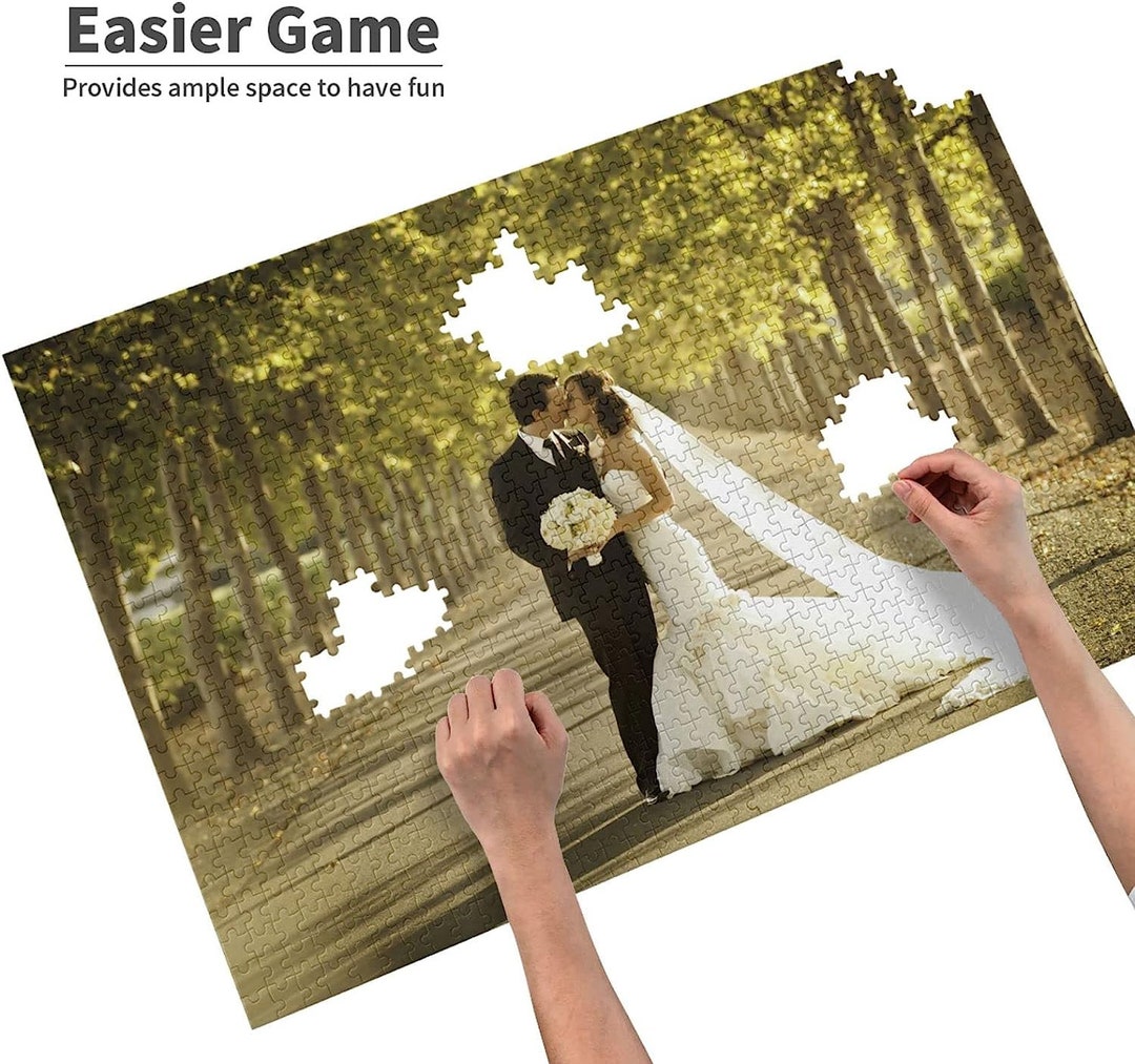 Unravel a custom picture puzzle designed exclusively for you