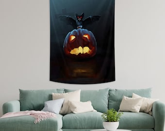 Custom Tapestries with Photos, Custom Wall Decorative Tapestry Art, Personalised Backdrops, Halloween Tapestries, Home Decoration