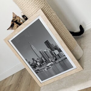 Poster New York, Poster stampato personalizzato, Poster con cornice in legno